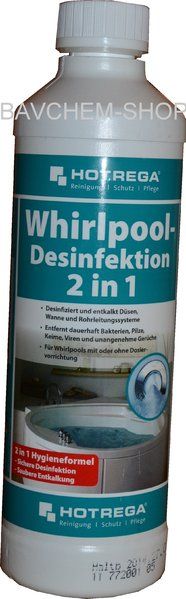 Whirlpool Desinfektion 2in1
