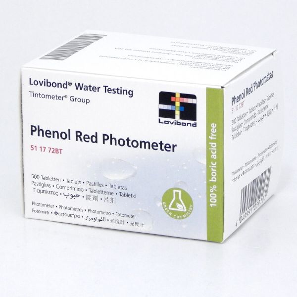 Phenolrot - Tabletten 500Stck (Lovibond)